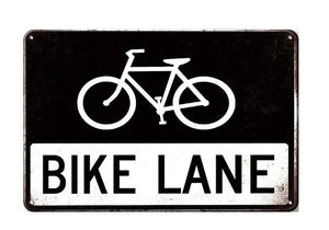 Placa Nostalgic Art Bicycle Lamina