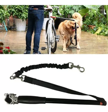 Cargar imagen en el visor de la galería, Correa para Perro en Bicicleta Rockbros Negro