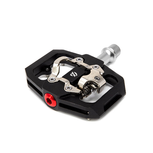 Pedal Hunter SPD Negro con Plataforma