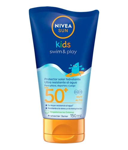 Bloqueador Solar Nivea Sun Kids Swim & Play 150ML