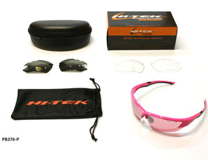 Lentes Hi-Tek ALPINE Rosa/Negro