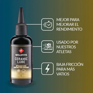 Aceite Weldtite para cadena Ceramico Universal con Teflon