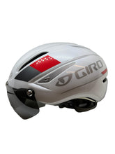 Cargar imagen en el visor de la galería, Casco Giro Air Attack Shield Blanco/Rojo