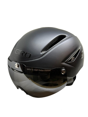 Casco Giro Air Attack Shield Negro/Plata