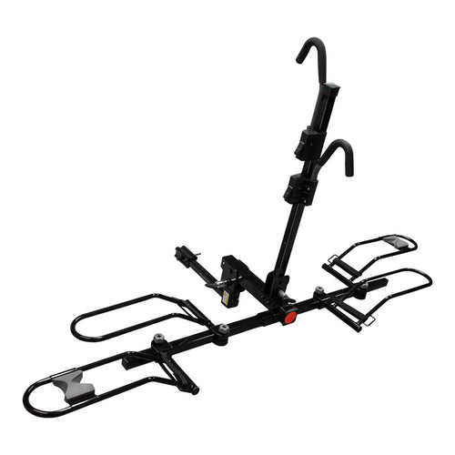 Rack Hunter de Tiron Acero para 2 bici Negro