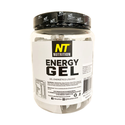 NT Nutrition Energy Gel Liquido Sabor Naranja 40 Bolsitas