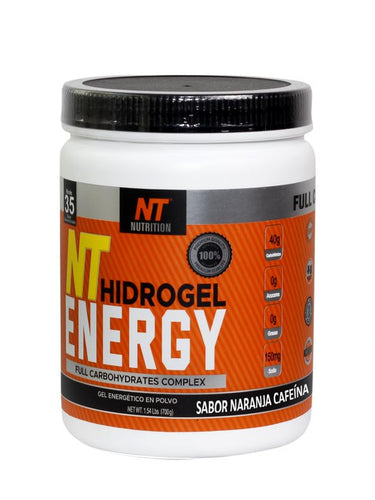 NT Nutrition Hidrogel Naranja Cafeina 35 Porciones