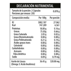 NT Nutrition Omega 3 60 Cápsulas