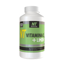 Cargar imagen en el visor de la galería, NT Nutrition Vitamina C 60 Cápsulas